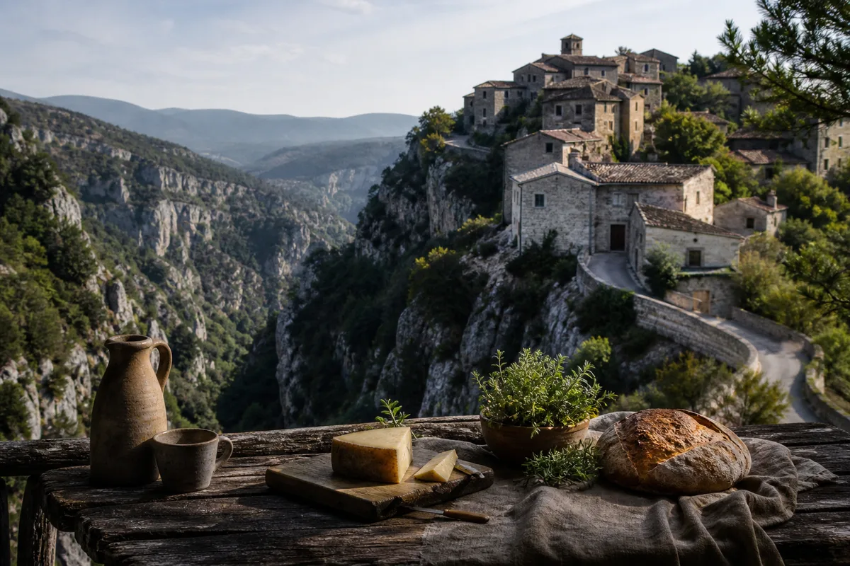 Restaurant à Courmes, ce que sert une table de montagne des Alpes-Maritimes